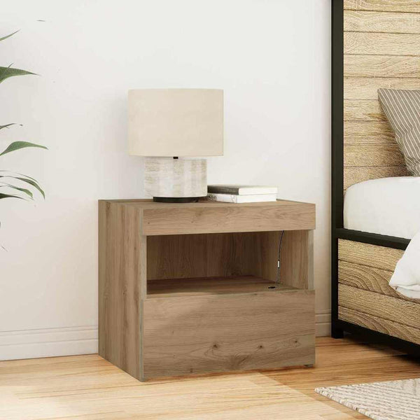 Nachttisch 2er Set Artisan Eiche