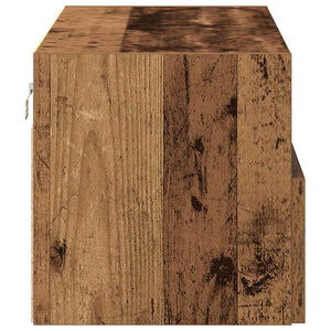 TV-Wandschrank Altholz 100 cm