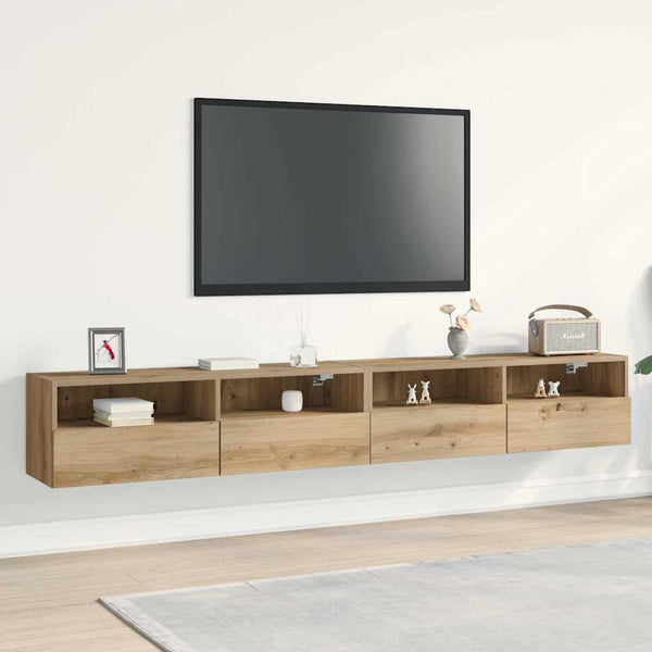 TV-Wandschrank 2er Set Artisan Eiche
