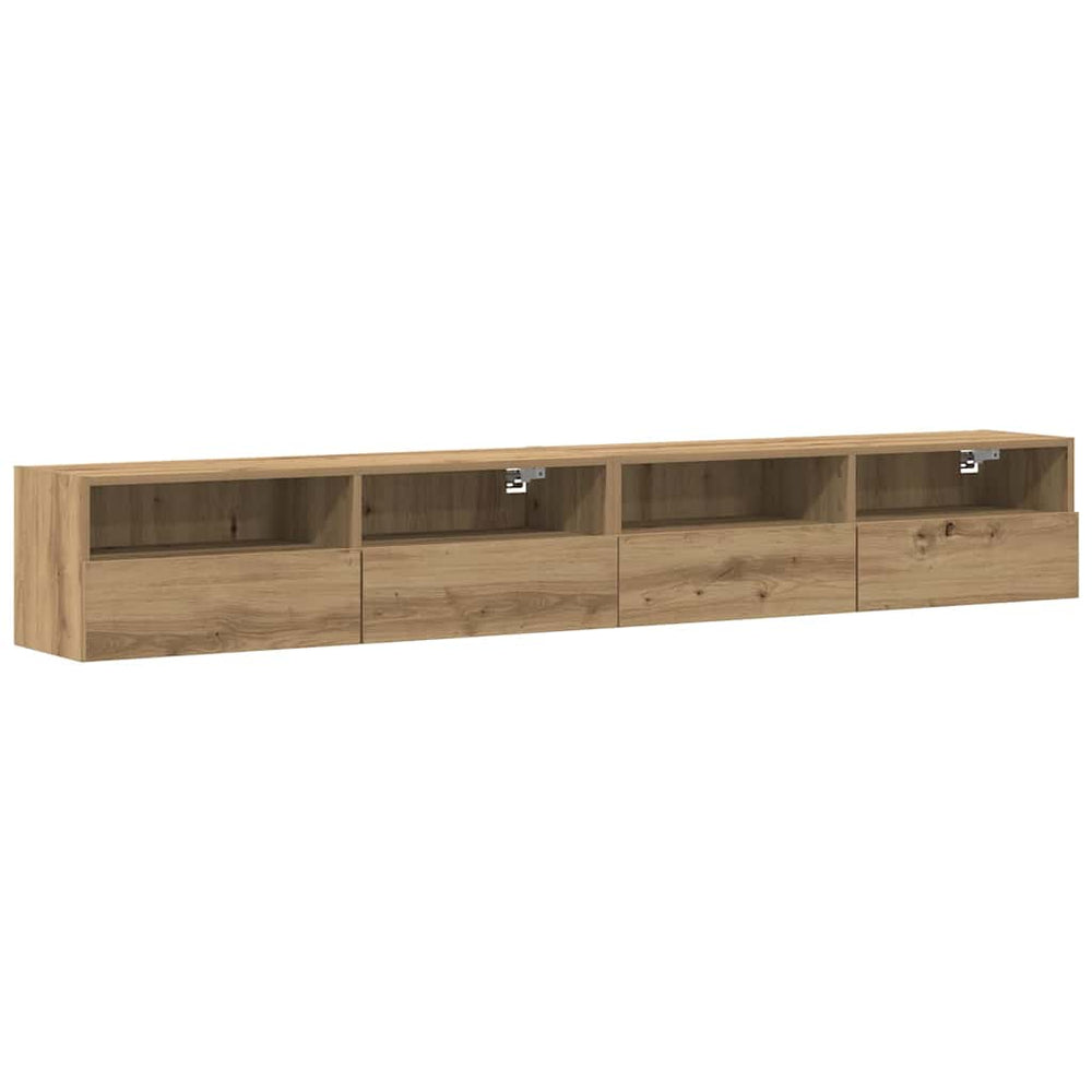 TV-Wandschrank 2er Set Artisan Eiche