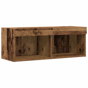 LED TV-Schrank Altholz 80cm