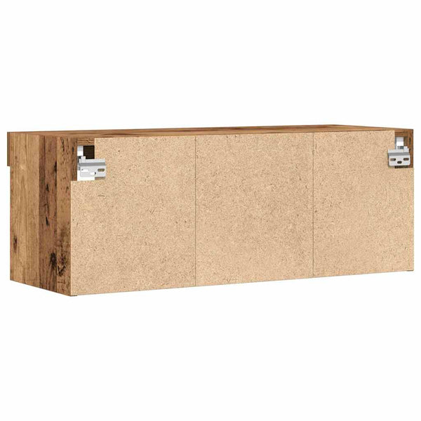 LED TV-Schrank Altholz 80cm