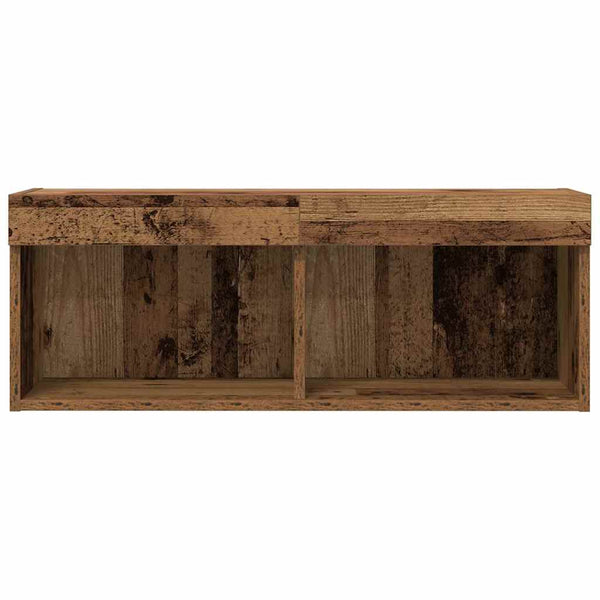 LED TV-Schrank Altholz 80cm