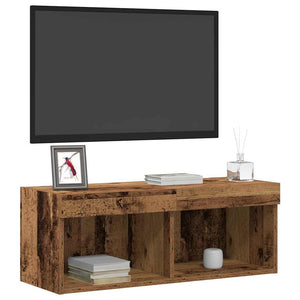 LED TV-Schrank Altholz 80cm