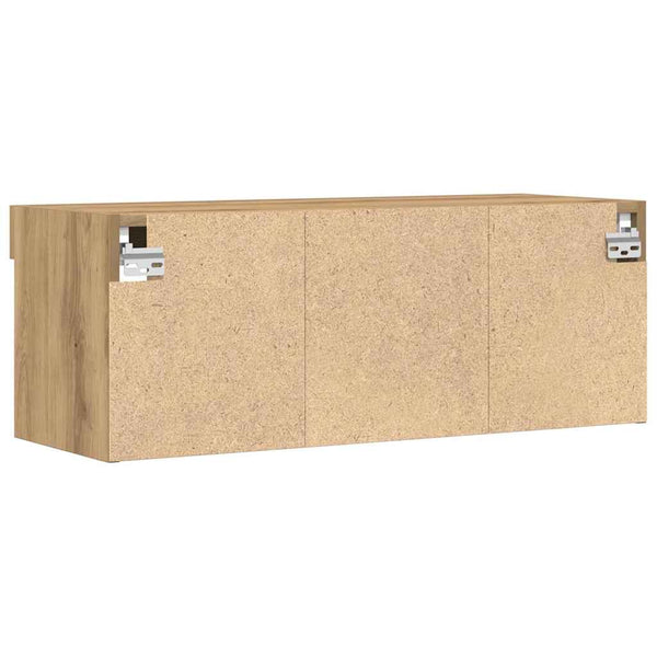 TV-Schrankset Artisan-Eiche 80 cm
