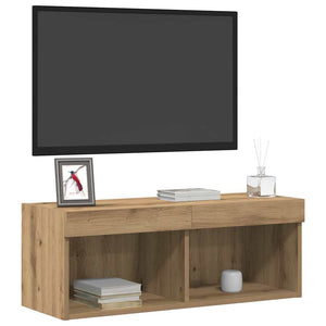 TV-Schrankset Artisan-Eiche 80 cm