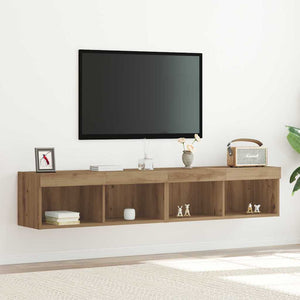 TV-Schrank Set 2-teilig Artisan Eiche