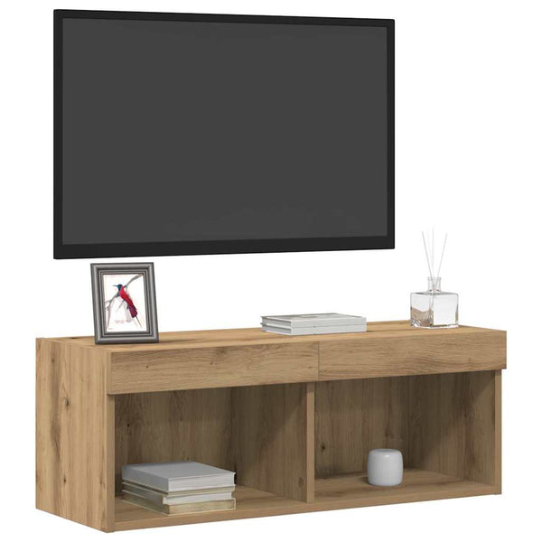 TV-Schrank Set 2-teilig Artisan Eiche