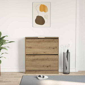 Schuhschrank Geräucherte Eiche 80cm