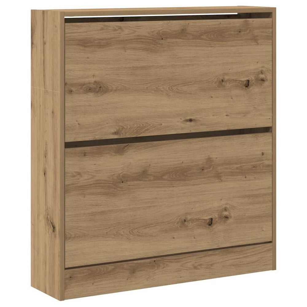 Schuhschrank Geräucherte Eiche 80cm