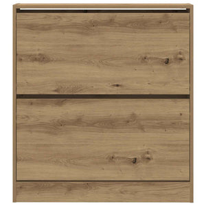 Schuhschrank Geräucherte Eiche 80cm