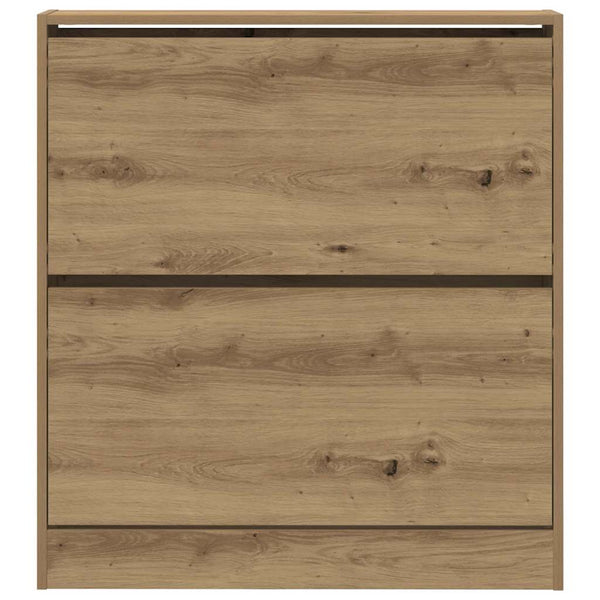 Schuhschrank Geräucherte Eiche 80cm