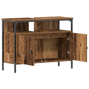 Waschbeckenschrank Altholz 80x60 cm