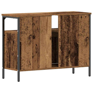 Waschbeckenschrank Altholz 80x60 cm