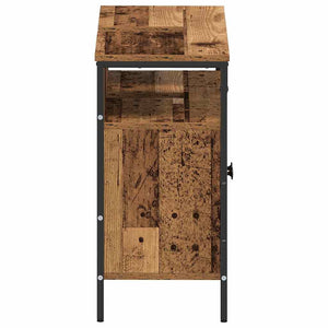 Waschbeckenschrank Altholz 80x60 cm
