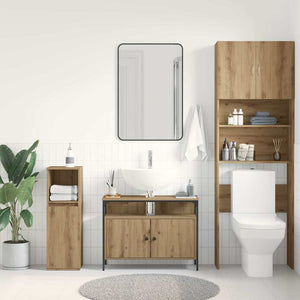 Waschbeckenschrank Artisan Eiche 80x60 cm