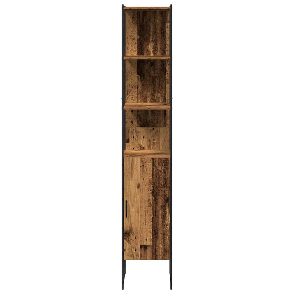 Badezimmerschrank Altholz 33x33x185,5cm
