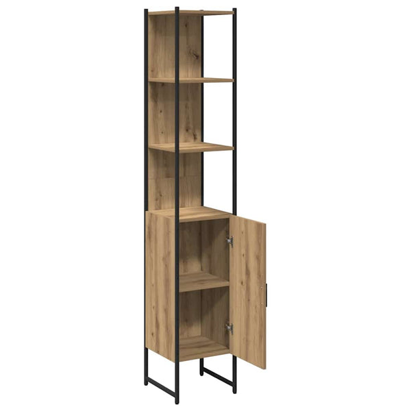Badezimmerschrank Artisan-Eiche mit Regal
