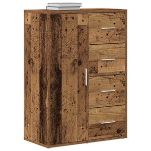 Sideboard Altholz mit Schubladen 60x31x84 cm