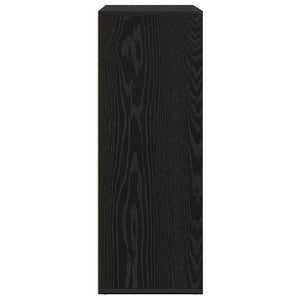 Sideboard Schwarz Eichenoptik 60 cm