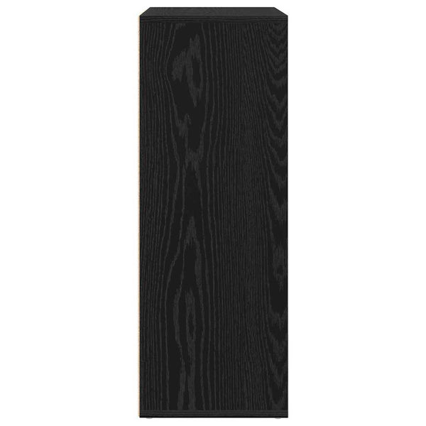 Sideboard Schwarz Eichenoptik 60 cm