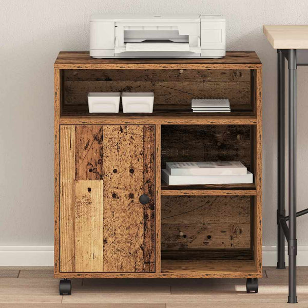 Druckerständer Altholz 60x50x67 cm