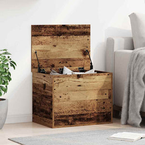 Aufbewahrungsbox Altholz 60x42x46cm