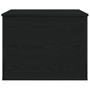 Aufbewahrungsbox Schwarz Eichen-Optik