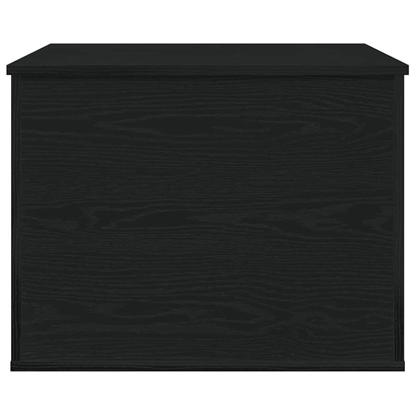 Aufbewahrungsbox Schwarz Eichen-Optik