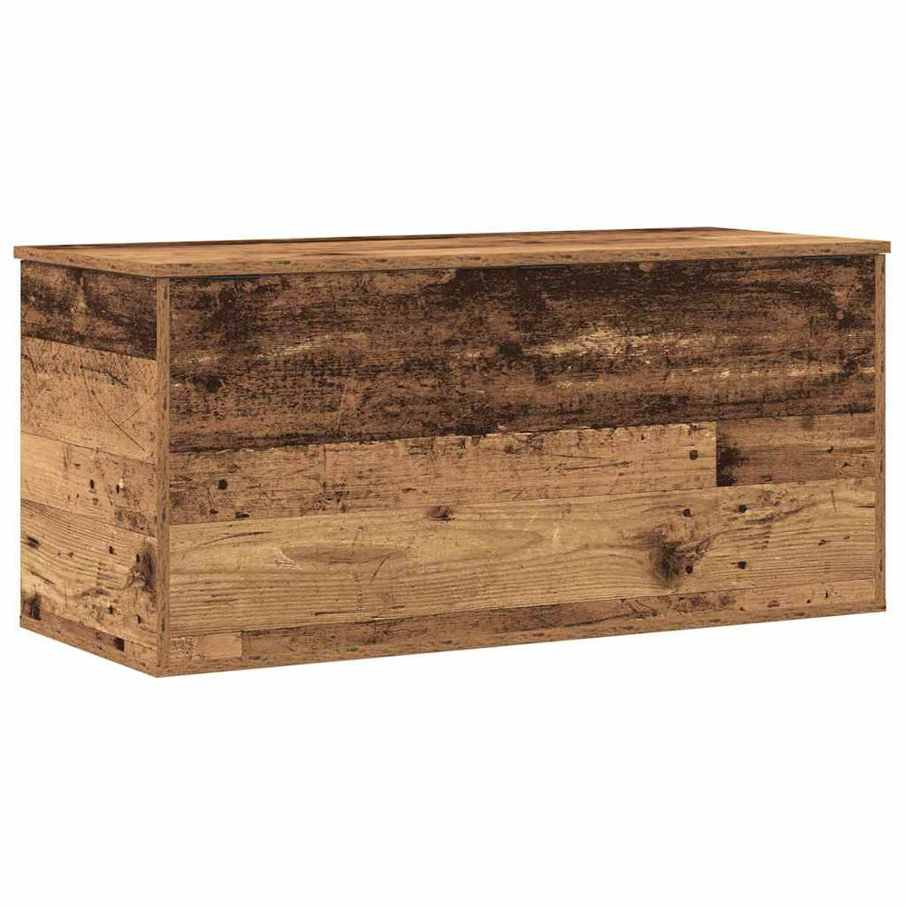 Aufbewahrungsbox Altholz 100 cm