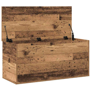 Aufbewahrungsbox Altholz 100 cm