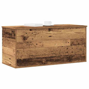 Aufbewahrungsbox Altholz 100 cm