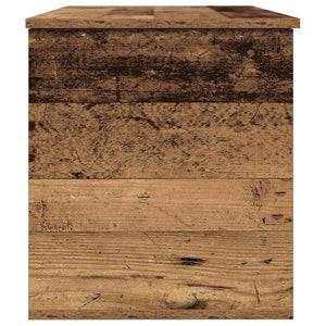 Aufbewahrungsbox Altholz 100 cm
