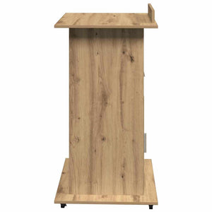 Podium mit Regal Artisan-Eiche 55x55x107cm