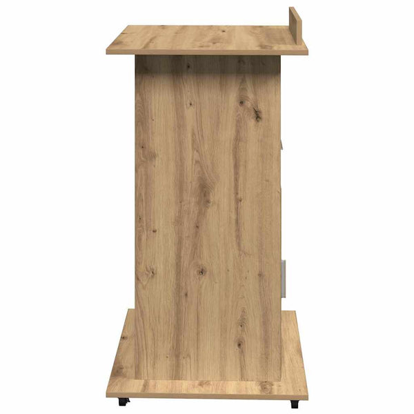 Podium mit Regal Artisan-Eiche 55x55x107cm