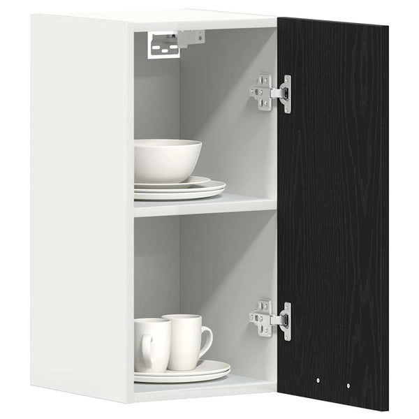 Hängeschrank Schwarz Eiche 30x31x60 cm