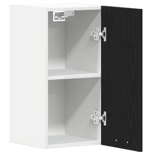 Hängeschrank Schwarz Eiche 30x31x60 cm