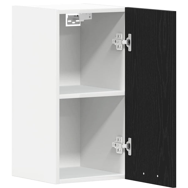 Hängeschrank Schwarz Eiche 30x31x60 cm