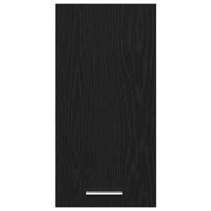 Hängeschrank Schwarz Eiche 30x31x60 cm