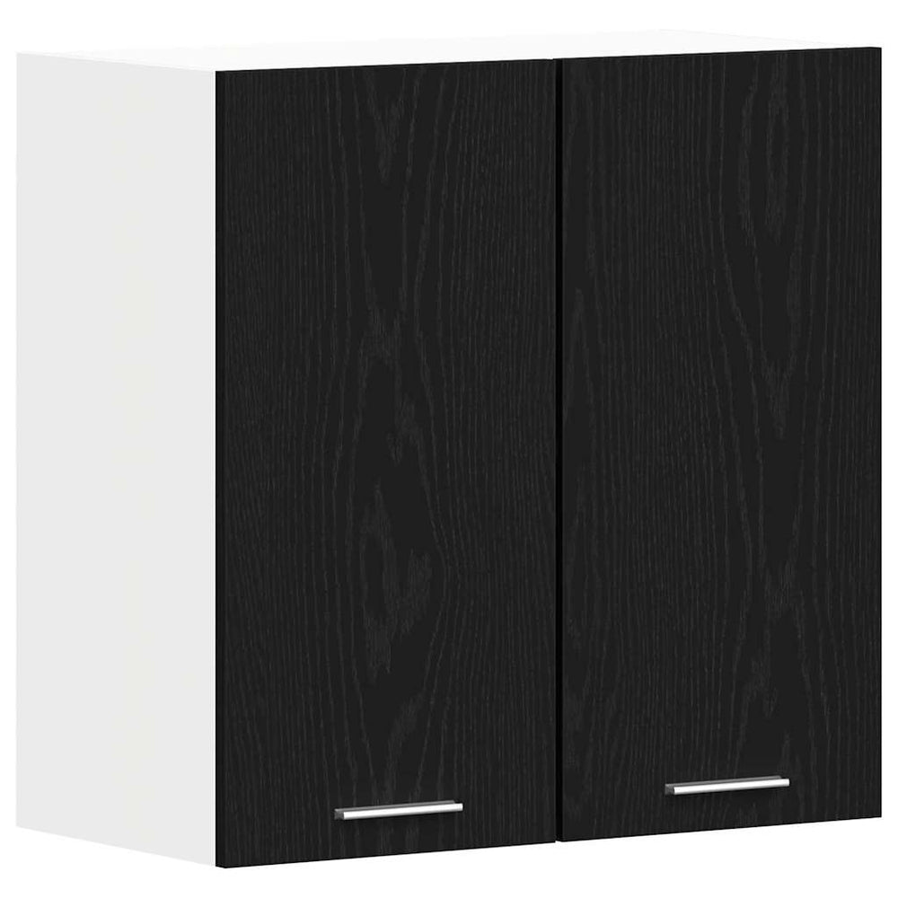 Hängeschrank Lyon Schwarz Eiche 60 cm
