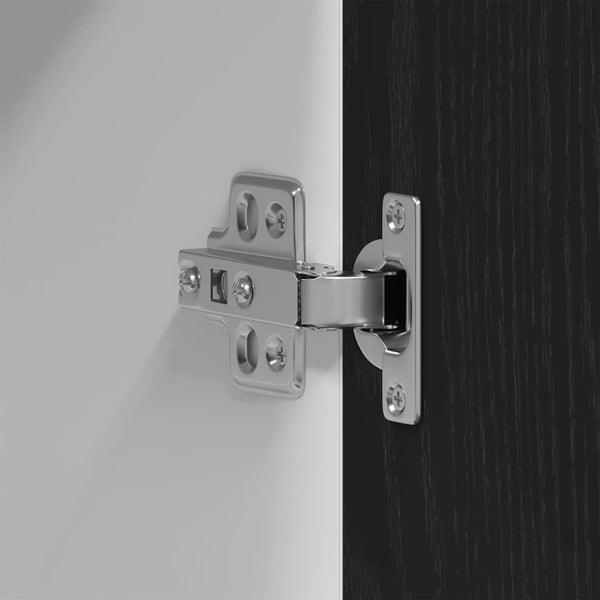Hängeschrank Lyon Schwarz Eiche 80 cm