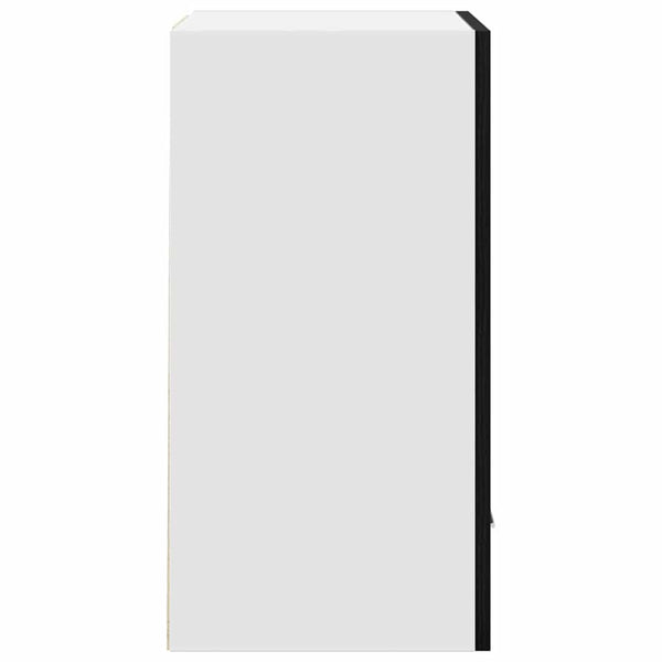 Hängeschrank Lyon 2er Set Schwarz Eiche