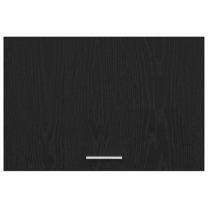 vidaXL Meuble haut Lyon aspect chêne noir 60 x 31 x 40 cm