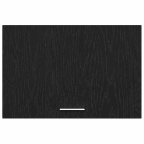vidaXL Meuble haut Lyon aspect chêne noir 60 x 31 x 40 cm