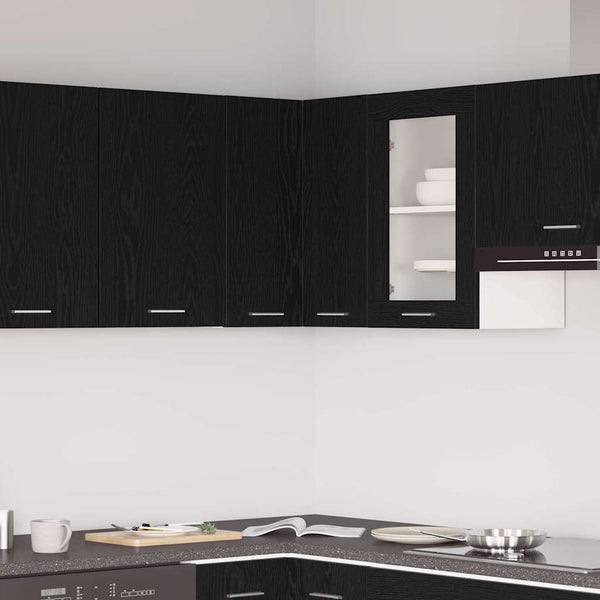 Hängeschrank Lyon Schwarz Eiche 57x57x60 cm