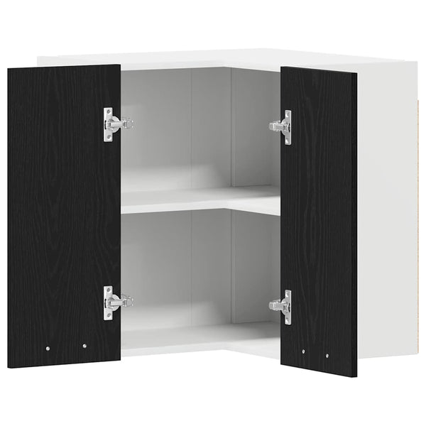 Hängeschrank Lyon Schwarz Eiche 57x57x60 cm