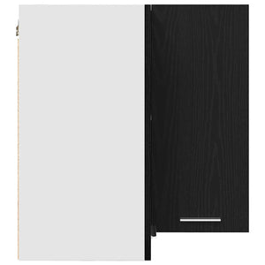 Hängeschrank Lyon Schwarz Eiche 57x57x60 cm
