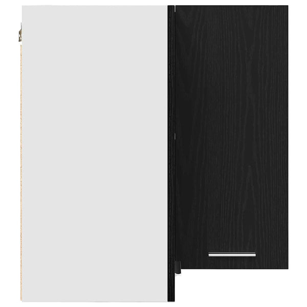 Hängeschrank Lyon Schwarz Eiche 57x57x60 cm