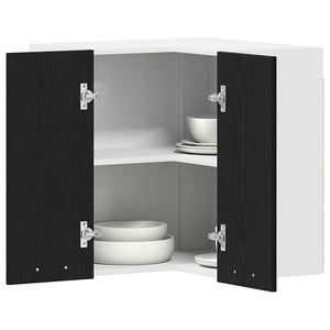 Hängeschrank Lyon Schwarz Eiche 57x57x60 cm