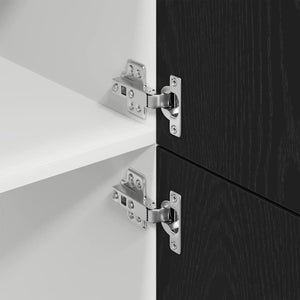 Hängeschrank Lyon Schwarz Eichen-Optik 207cm